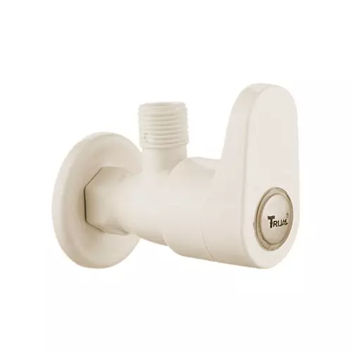 TRIJAL Rio Angle Cock with Flange Ivory, RIO-102 (Pack of 60)