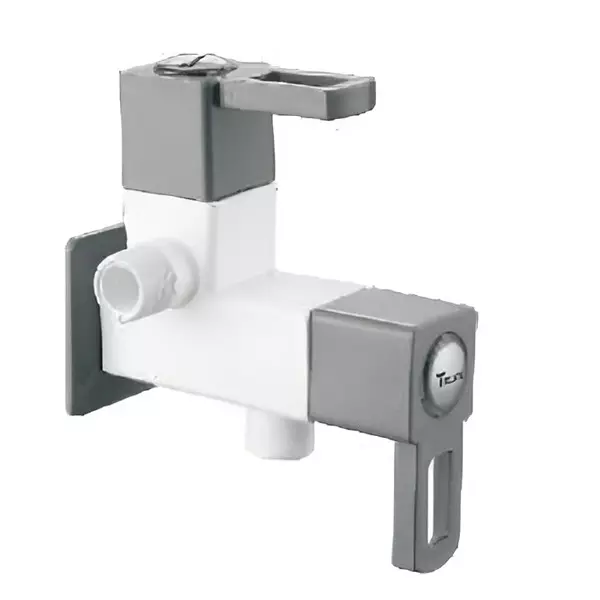 TRIJAL Star Plus Two Way Angle Cock with Flange, STP-105