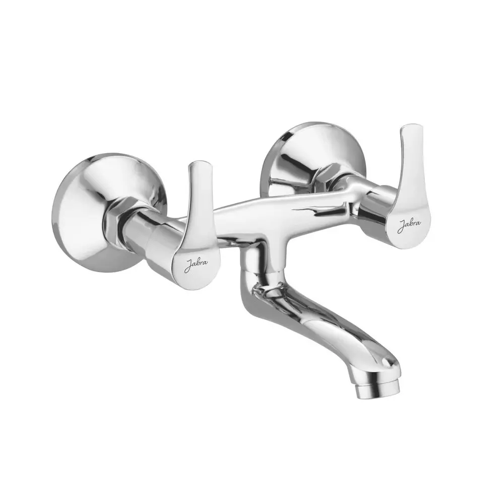 Jabra Non-Telephonic Mixer Brizo Series Brass Chrome Finish Wall Mount Silver