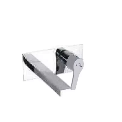 CASLLA Exposed Part Kit of Single Lever Basin Mixer Cooper Series Brass Chrome Finish Silver, CPR-CHR-822303