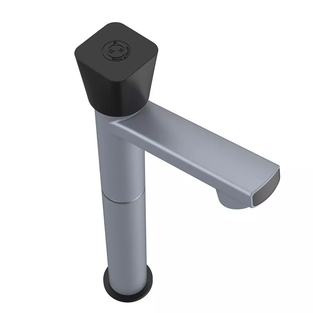 rn-ptmt-felicity-collection-foam-flow-tall-body-pillar-tap-metallic-grey-black-12-inch-15-mm-size-for-kitchen-bathroom-use