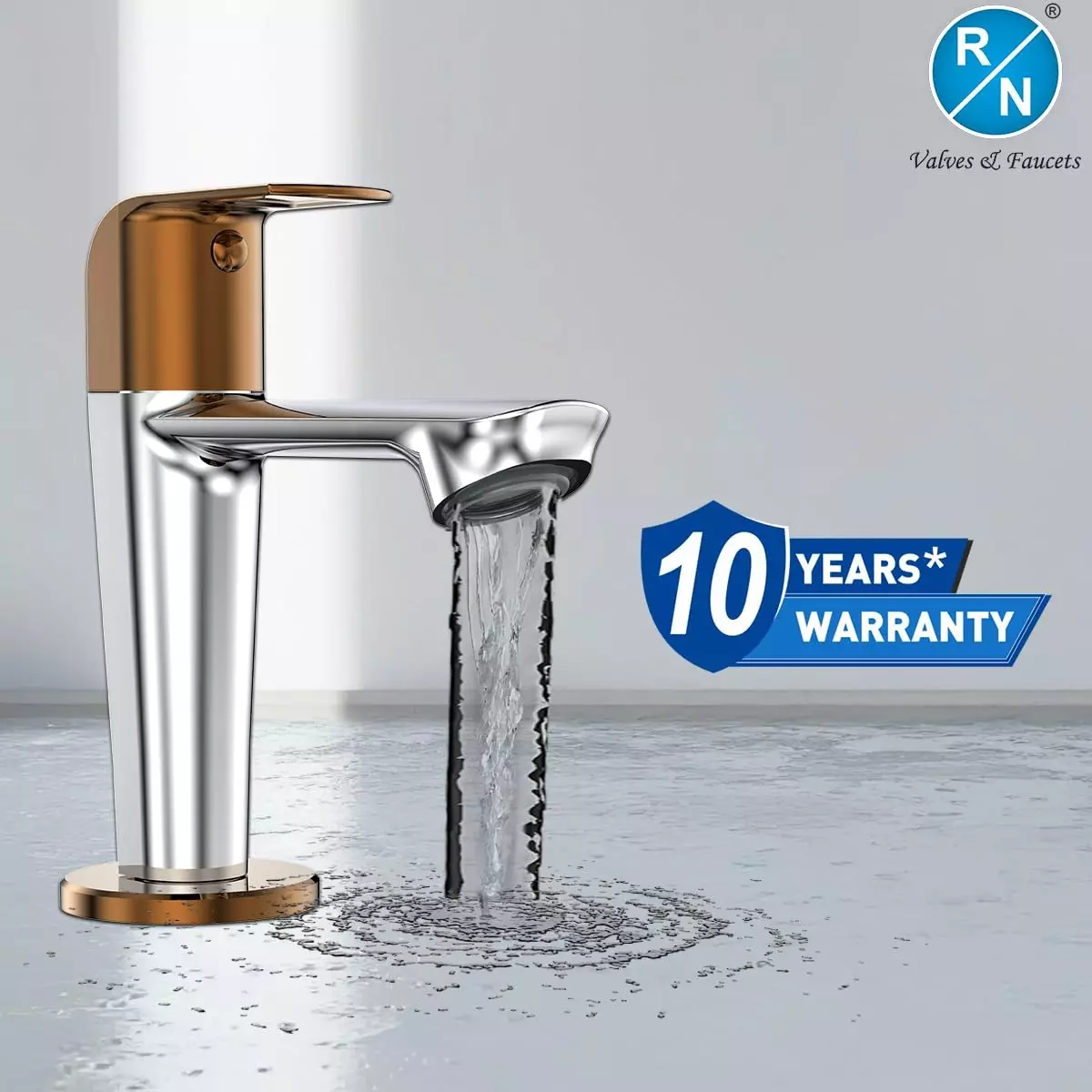 rn-solitaire-pro-rose-gold-chrome-dual-long-nose-premium-pillar-tap-with-flange-rose-gold-chrome-12-inch-15-mm-size-rnsop25g33