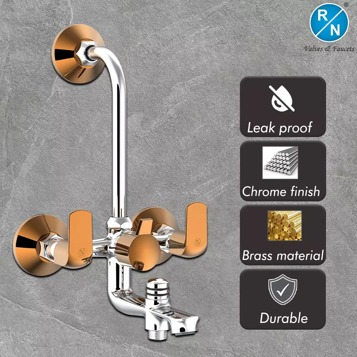rn-solitaire-pro-rose-gold-chrome-dual-3-in-1-l-bend-wall-mixer-tap-with-provision-hand-shower-rose-gold-chrome-12-inch-15-mm-size-rnsop25g20