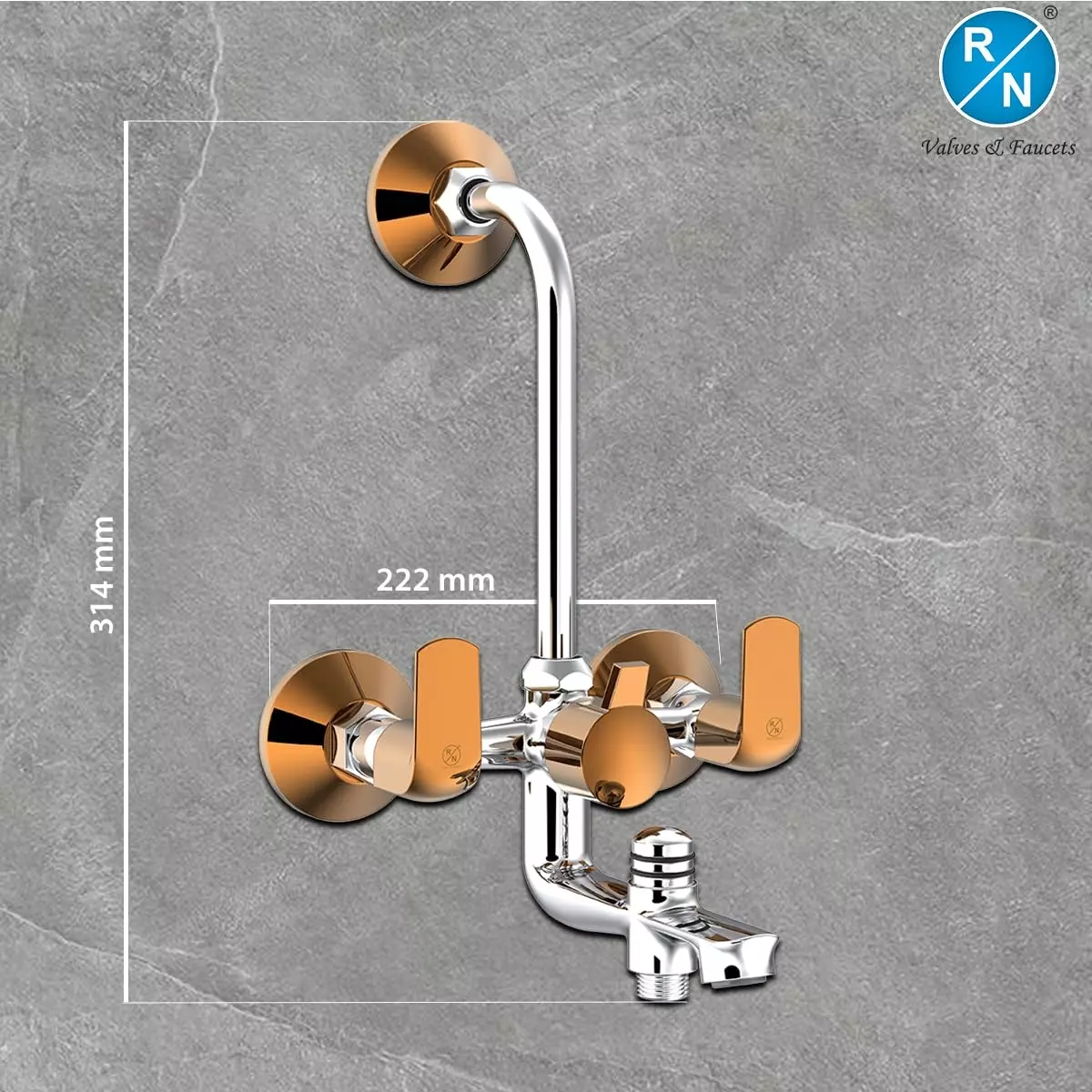 rn-solitaire-pro-rose-gold-chrome-dual-3-in-1-l-bend-wall-mixer-tap-with-provision-hand-shower-rose-gold-chrome-12-inch-15-mm-size-rnsop25g20