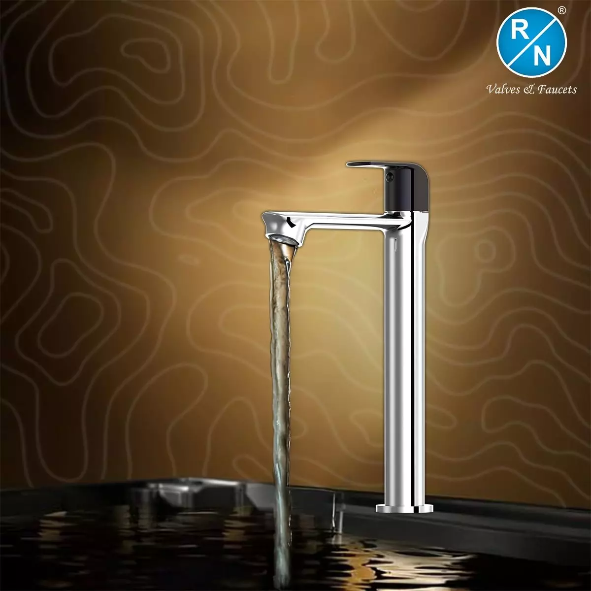 rn-solitaire-pro-black-chrome-dual-tall-body-pillar-tap-black-chrome-12-inch-3048-cm-12-inch-15-mm-size-rnsop26g29