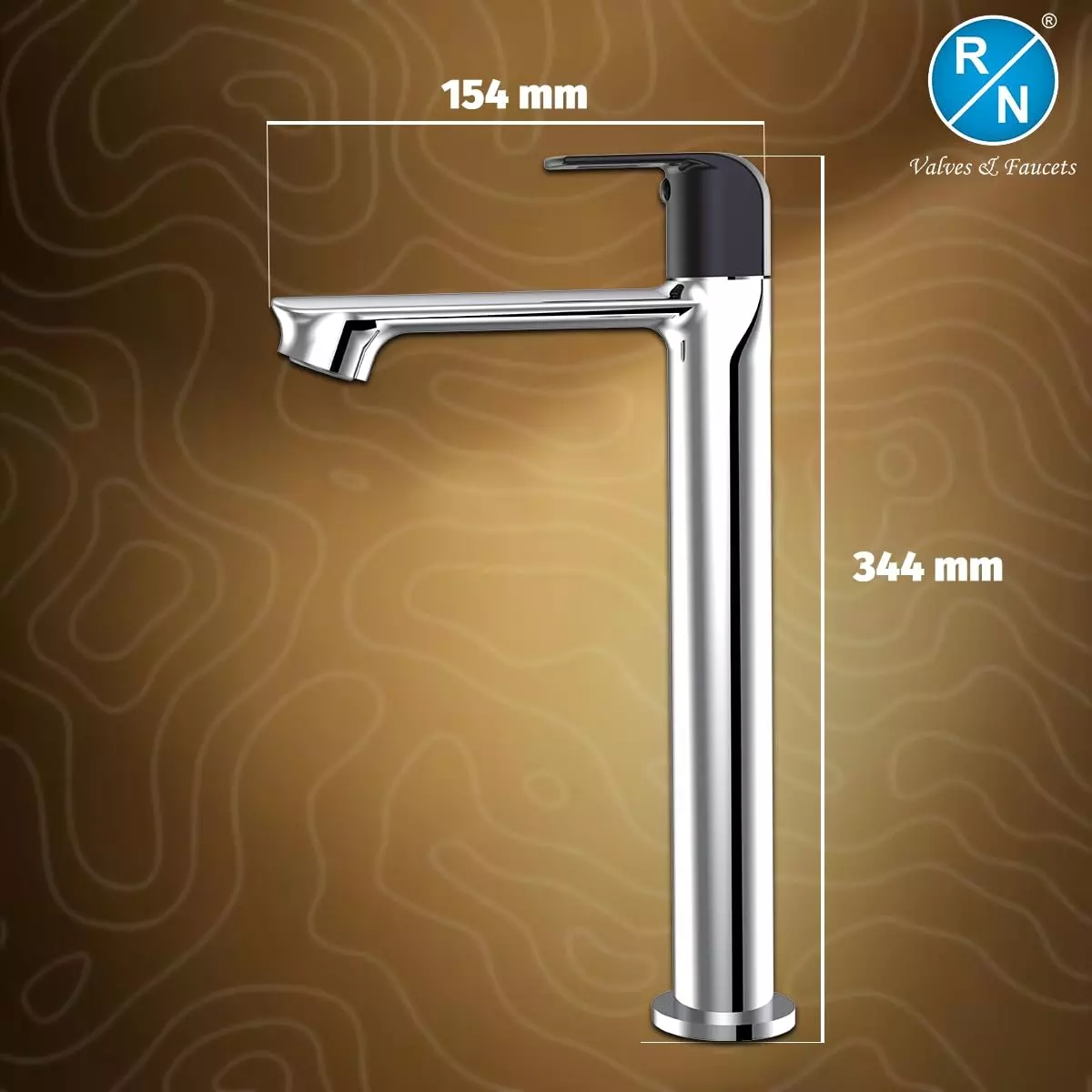 rn-solitaire-pro-black-chrome-dual-tall-body-pillar-tap-black-chrome-12-inch-3048-cm-12-inch-15-mm-size-rnsop26g29