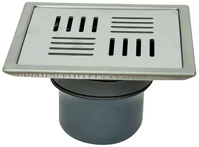 Vida Bath Bathroom Fixtures Stainless Steel Matte Finish 15 cm Size