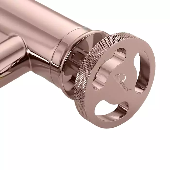 Aquieen  Rose Gold Brass Basin Mixer Tap, AQN 418
