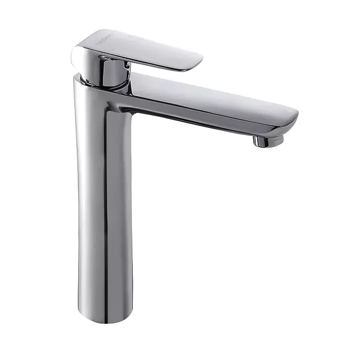 Hindware Fluid Basin Mixer Tap Brass Chrome Finish Silver, F400014