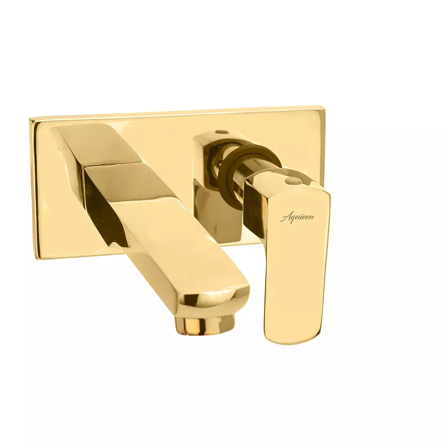 Aquieen Luxury Basin Tap Brass & Copper Chrome Finish Gold, AQN 919