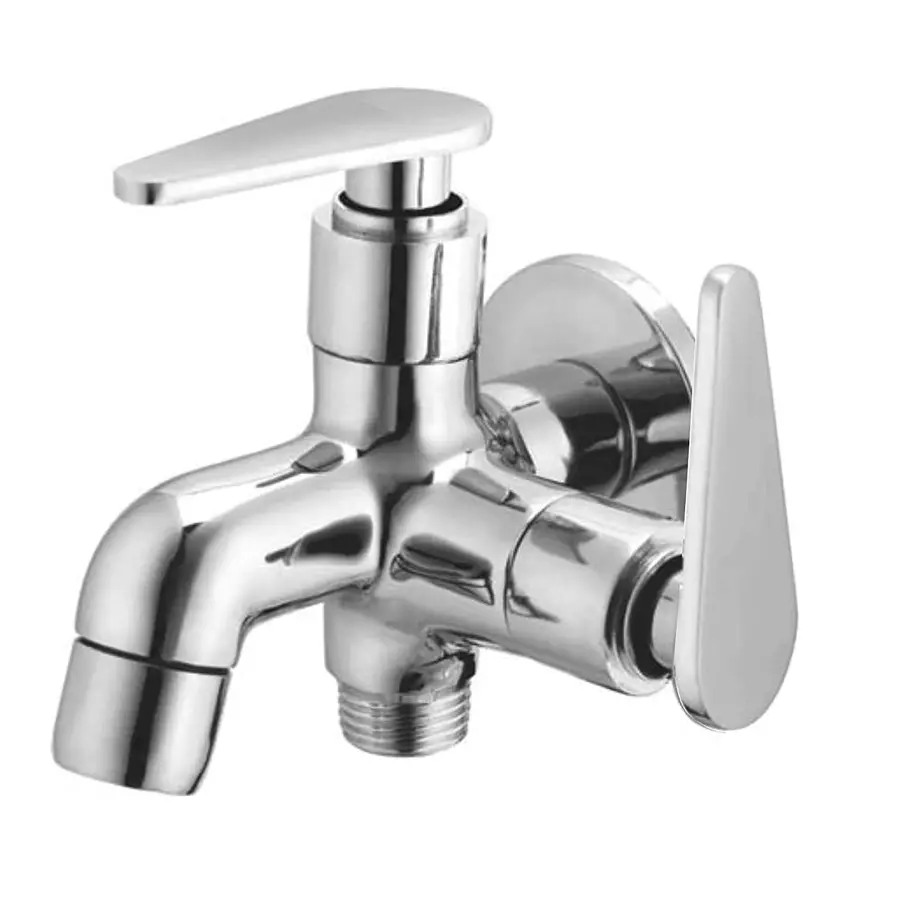 CLINTON Jazz Brass Bib Tap 2 in 1 for Bathroom and Kitchen