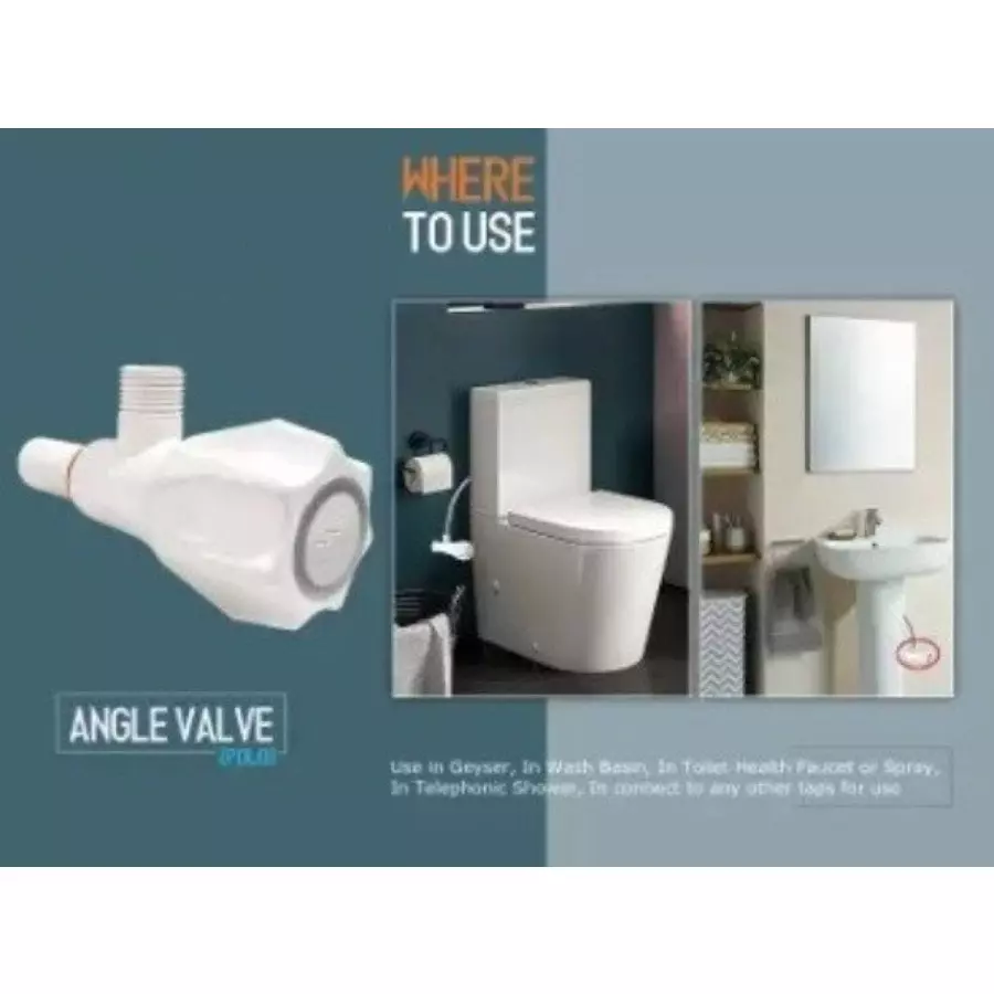 fastgear-angle-valve-plastic-chrome-finish-white-fg1039-pack-of-7