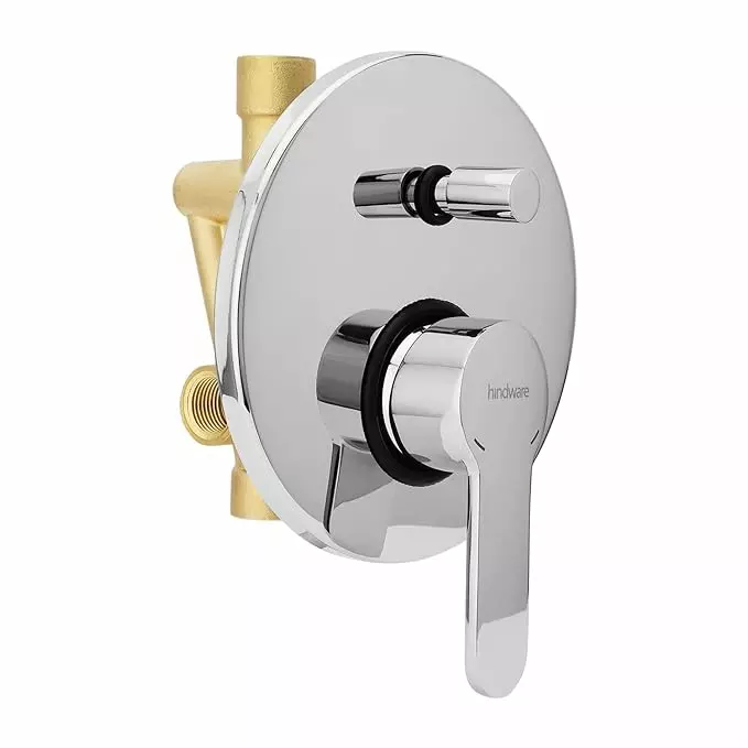 Hindware Splendid Duo Brass Combo Set with High Flow Tap with Single Lever Basin Mixer, F430003CP