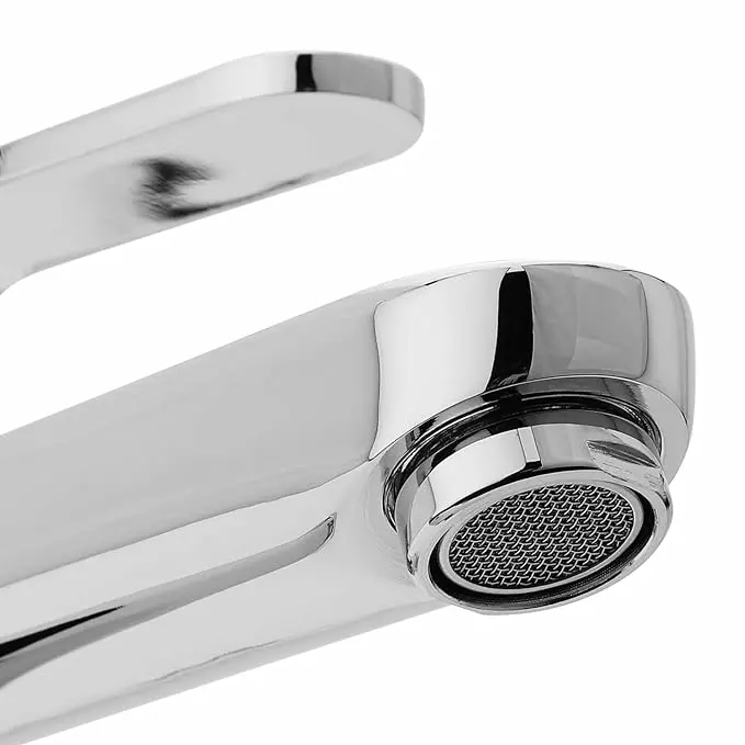 Hindware Splendid Duo Brass Combo Set with High Flow Tap with Single Lever Basin Mixer, F430003CP