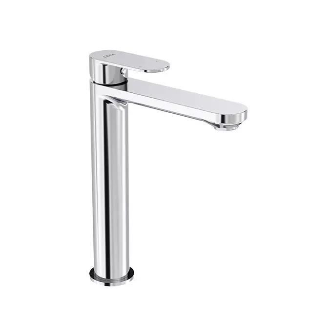Cera Curve Single Lever Basin Mixer With 300 mm (12 inch) Extended Body and 600 mm Braided Connection Pipe, F1023452