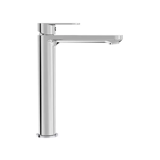 Cera Curve Single Lever Basin Mixer With 300 mm (12 inch) Extended Body and 600 mm Braided Connection Pipe, F1023452