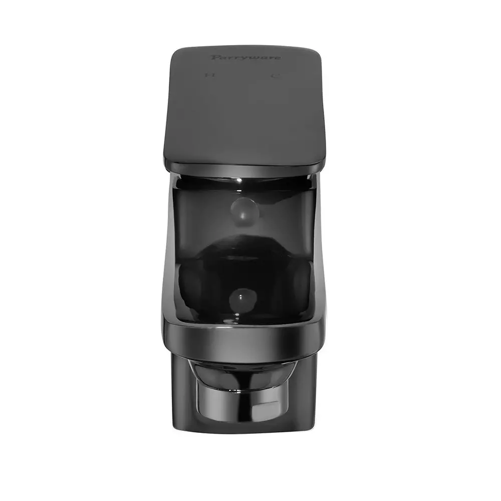 Parryware Single Lever Basin Mixer Quattro Shiny Black Chrome Finish, T2365A5