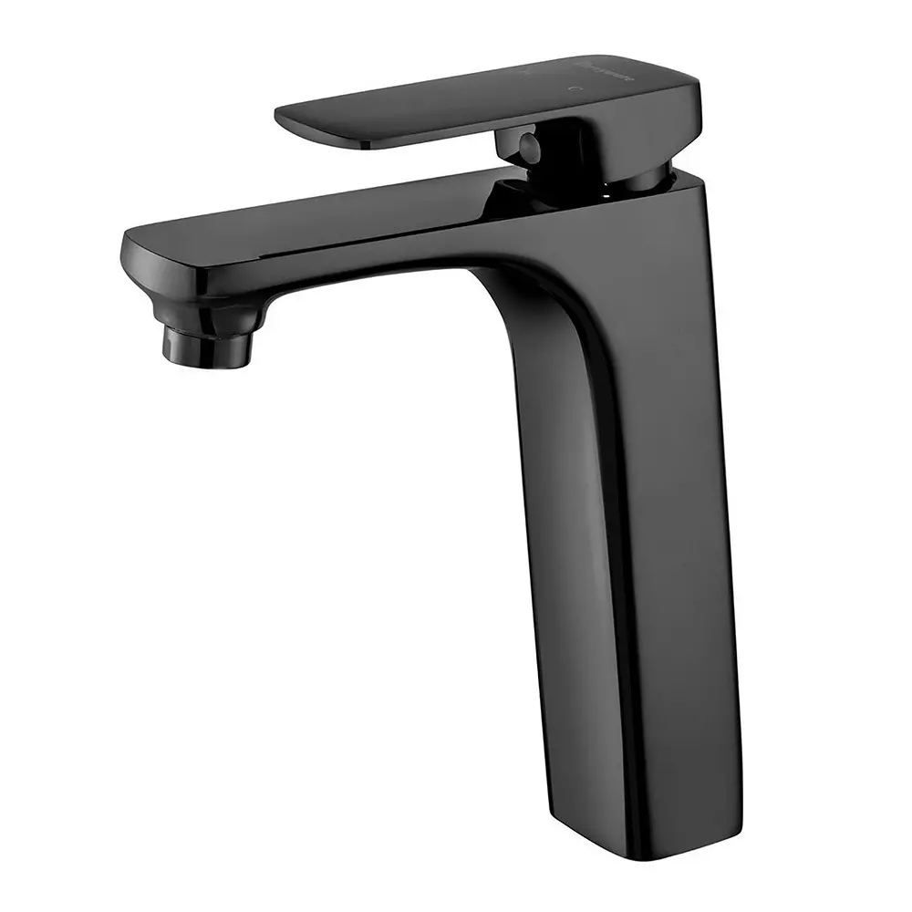 Parryware Tall Body Basin Mixer Quattro Black Matt Finish, T23467C