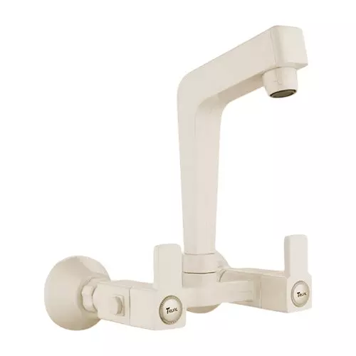 TRIJAL Firoza Sink Mixer Premium With Fiange Ivory 15 mm Thread & 20 mm Spindle, FIR-114 (Pack of 12)