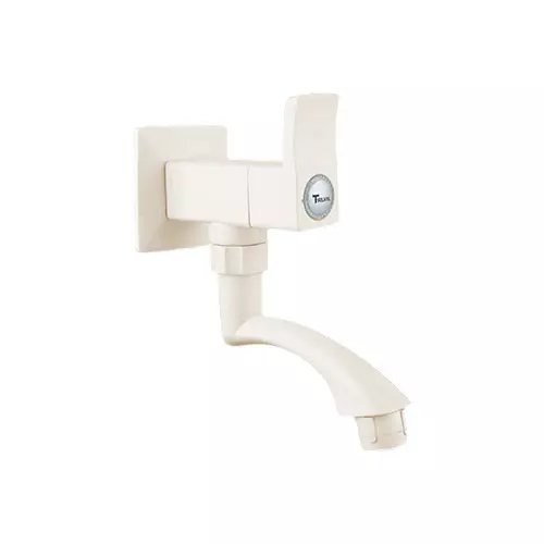 TRIJAL Guppy Magic Sink Cock With Flange Ivory 15 mm Thread & 20 mm Spindle, GUP-119 (Pack of 24)