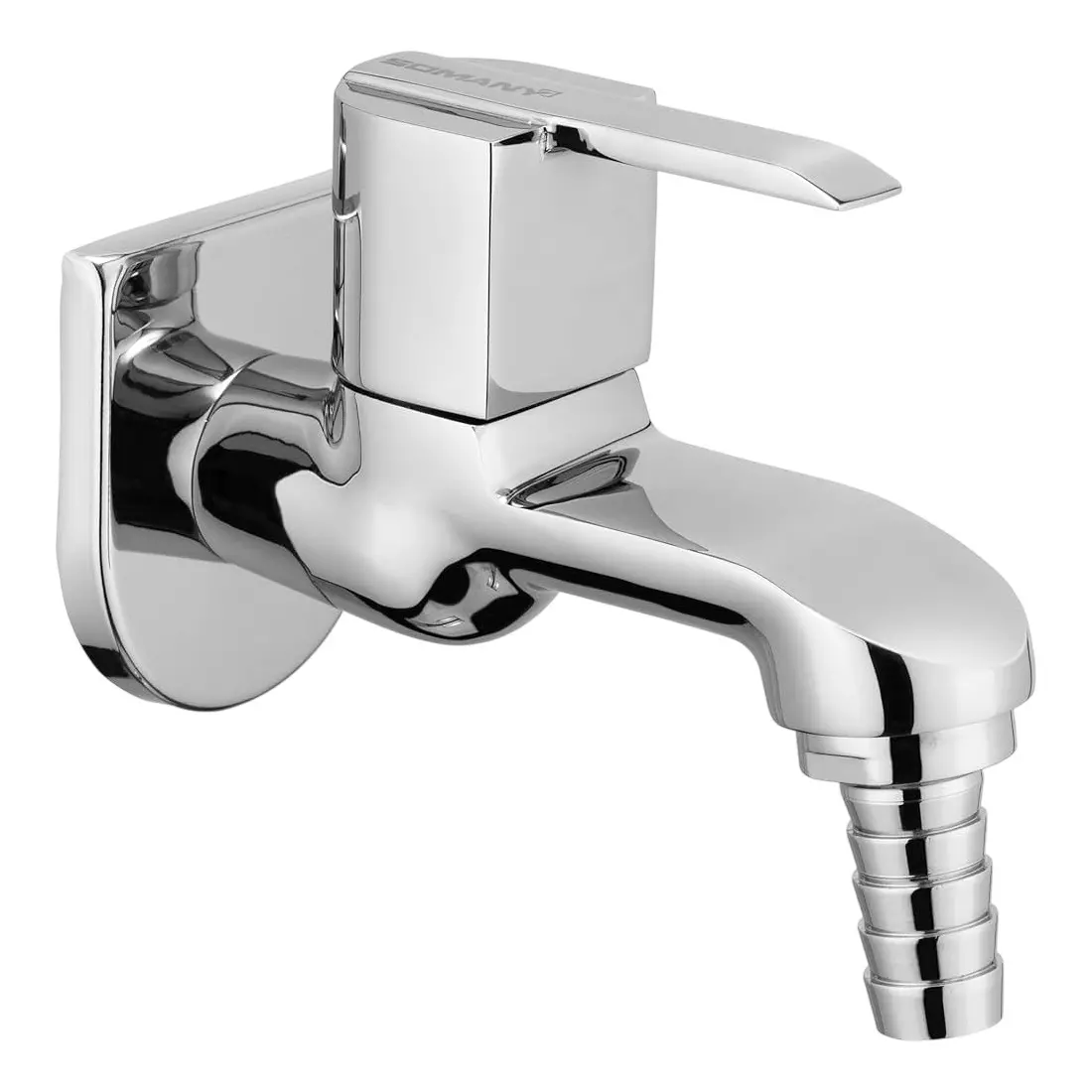 Somany Bib Cock with Nozzle Signature Collection Prince Series Chrome Finish Metal Body, 272211500101