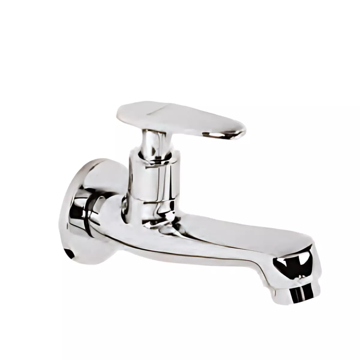 Somany Long Nose Bib Tap Signature Collection Spanda Series Chrome Finish Metal Body, 272210440031