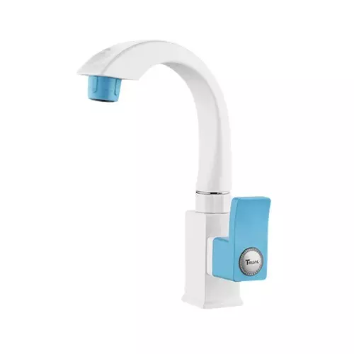 TRIJAL Spark Plus Swan Neck White, Blue 15 mm Thread & 20 mm Spindle, SRP-110 (Pack of 24)