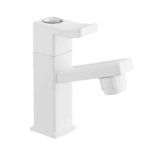 TRIJAL Spark Pillar Cock White 15 mm Thread & 20 mm Spindle, SPK-103 (Pack of 24)