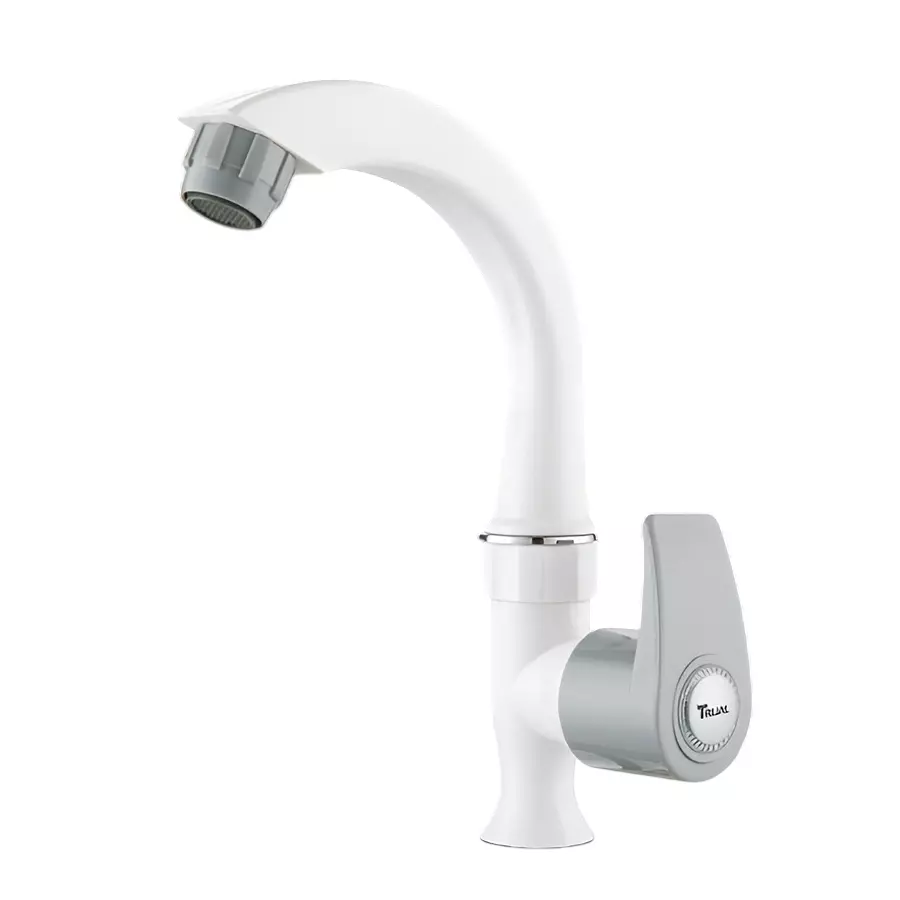 TRIJAL Silver Plus Swan Neck White, Grey, SLP-110
