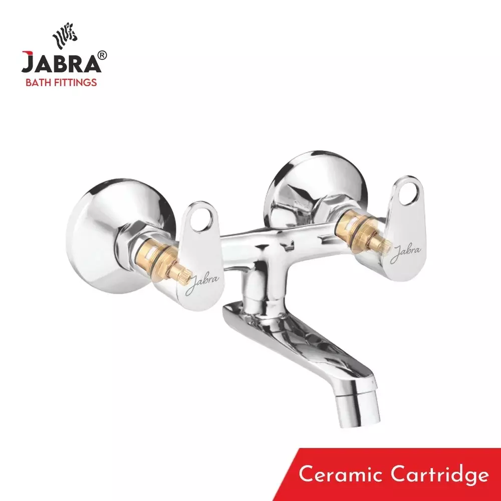 Jabra Non-Telephonic Mixer Sky Series Brass Chrome Finish Wall Mount Silver
