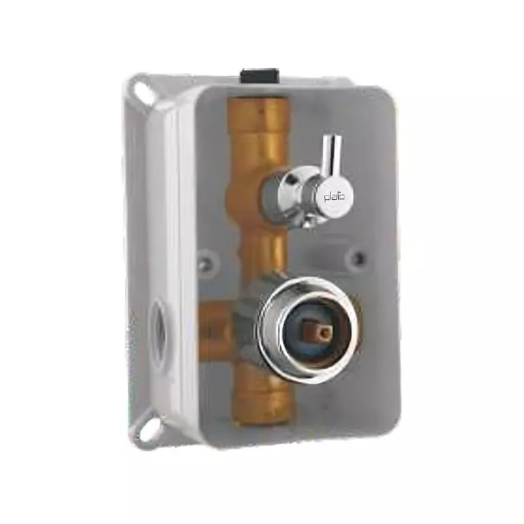 PLATO ARINA Series High Flow Diverter Concealed Body Silver, AR-301