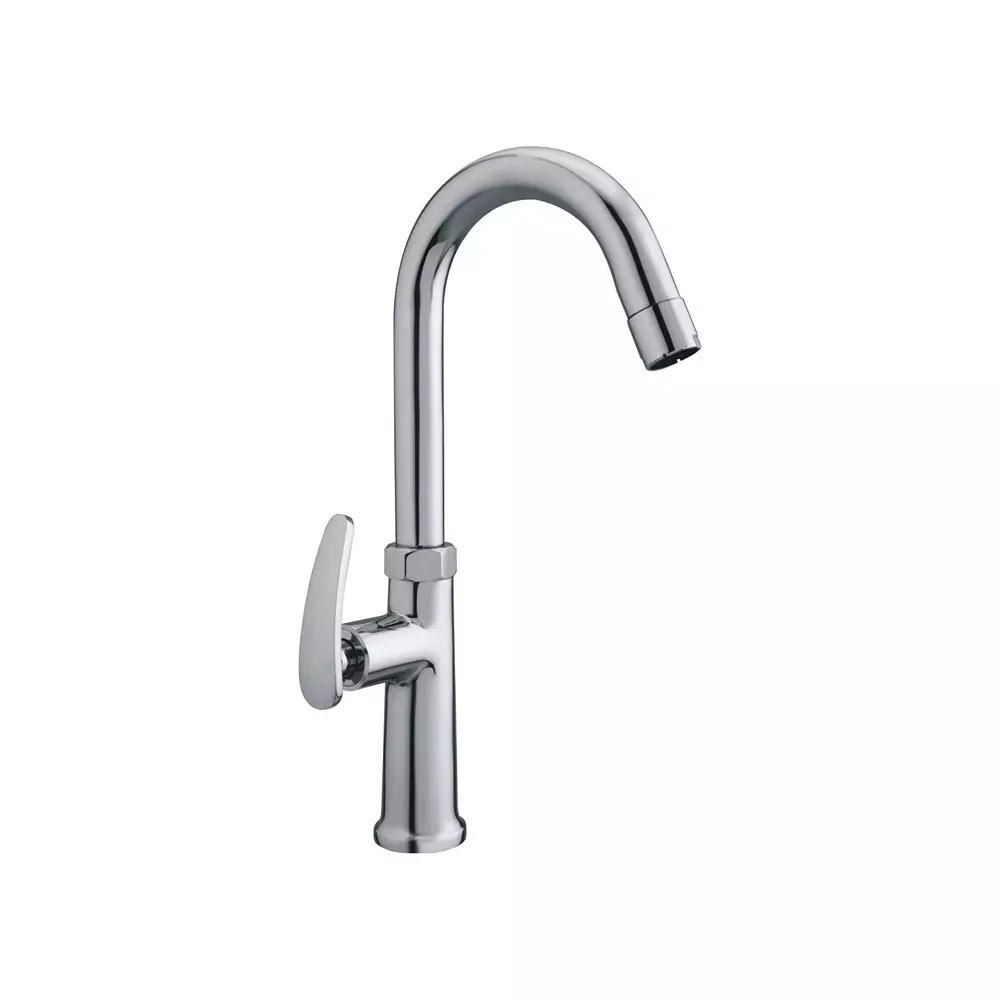 PLATO MAGIC Series Swan Neck Tap Silver, M-008A
