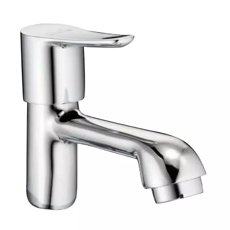 PLATO WONDER PROJECT Series Pillar Cock Deck Mount Silver, WR-001