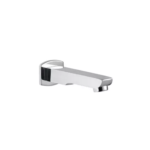 CASLLA Bath Tub Spout with Wall Flange Croma Series Brass Chrome Finish Silver, COA-CHR-872307