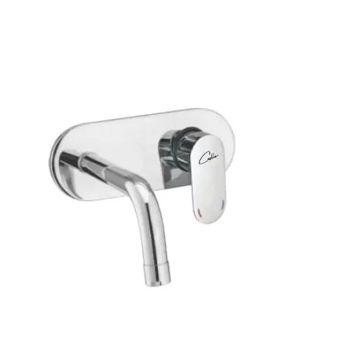 CASLLA Exposed Part Kit of Single Lever Basin Mixer Candy Series Brass Chrome Finish Silver, CNY-CHR-712303
