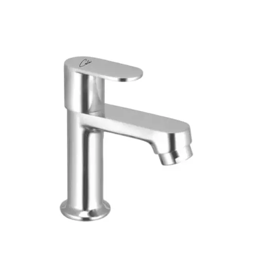 CASLLA Pillar Cock Tall Hieght Candy Series Brass Chrome Finish Silver, CNY-CHR-712312