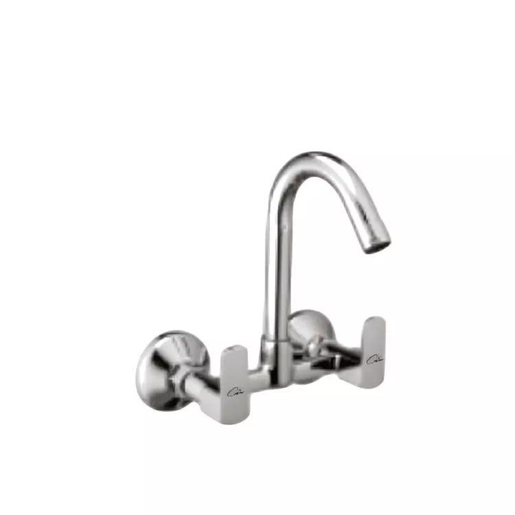 CASLLA Sink Mixer with Swinging Spout Cizu Series Brass Chrome Finish Silver, CI-CHR-752322