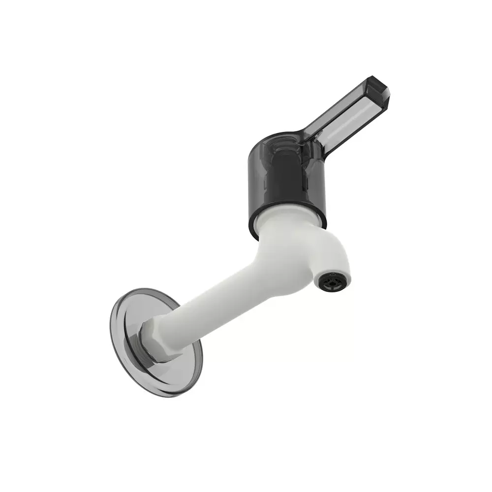 rn-foam-flow-bib-tap-long-body-with-flange-ptmt-white-charcoal-12-inch-15-mm-size-for-kitchen-bathroom-use-rnwin21f03