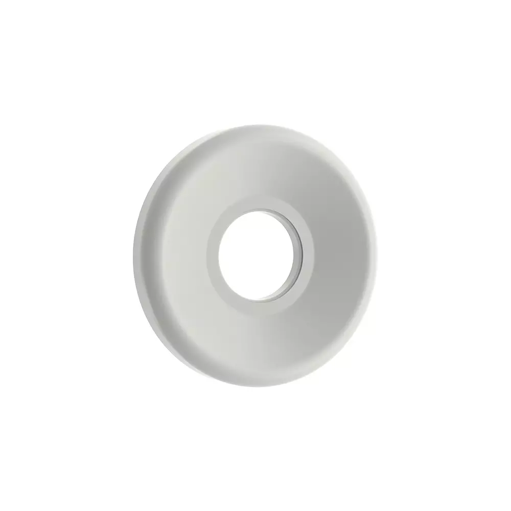 RN Wall Flange Round Shape White PTMT Wall Mounted for Bathroom & Toilets, RNSPA01A62