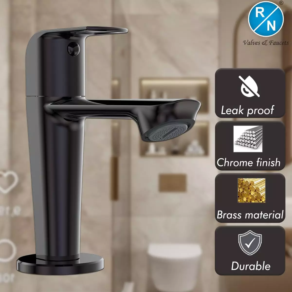 rn-long-nose-premium-pillar-tap-with-flange-black-stainless-steel-12-inch-15-mm-size-for-bathroom-toilets-use-rnsop28g33