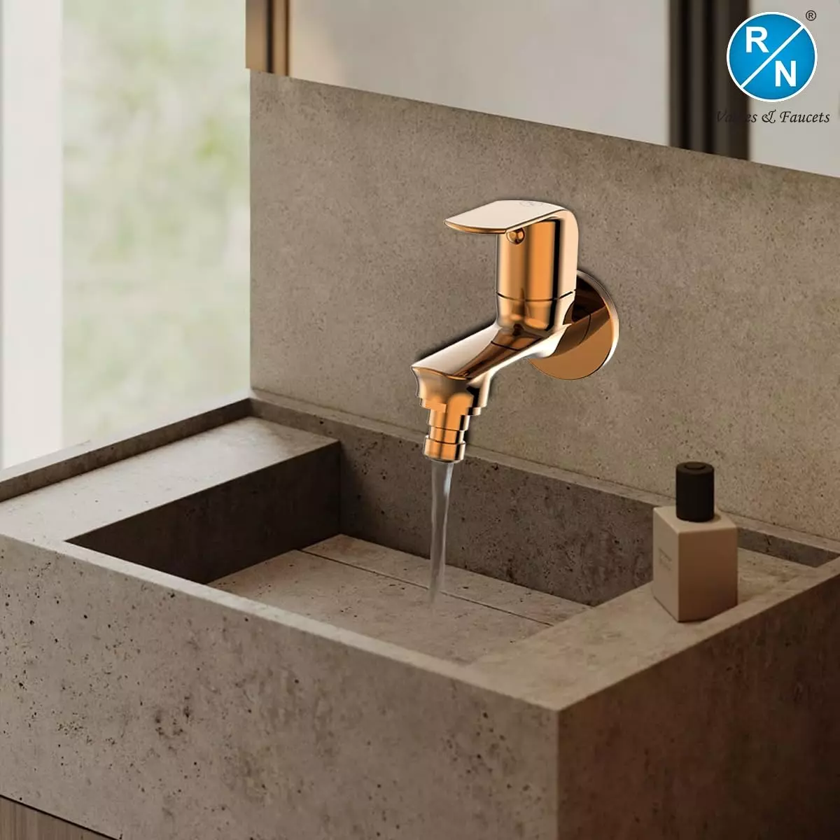 rn-bib-tap-with-washing-machine-nozzle-flange-rose-gold-stainless-steel-12-inch-15-mm-size-for-bathroom-toilets-use-rnsop33g48