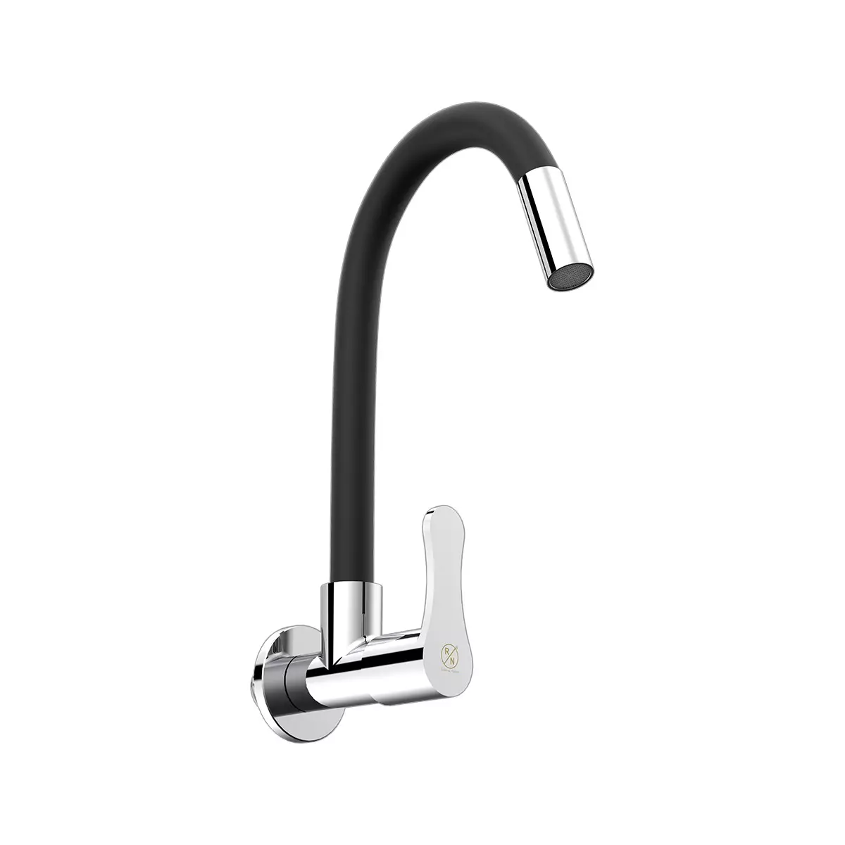 rn-malia-collection-sink-tap-with-swivel-spout-flange-12-inch-15-mm-size-black-chrome-plated-stainless-steel-rnmal24g26
