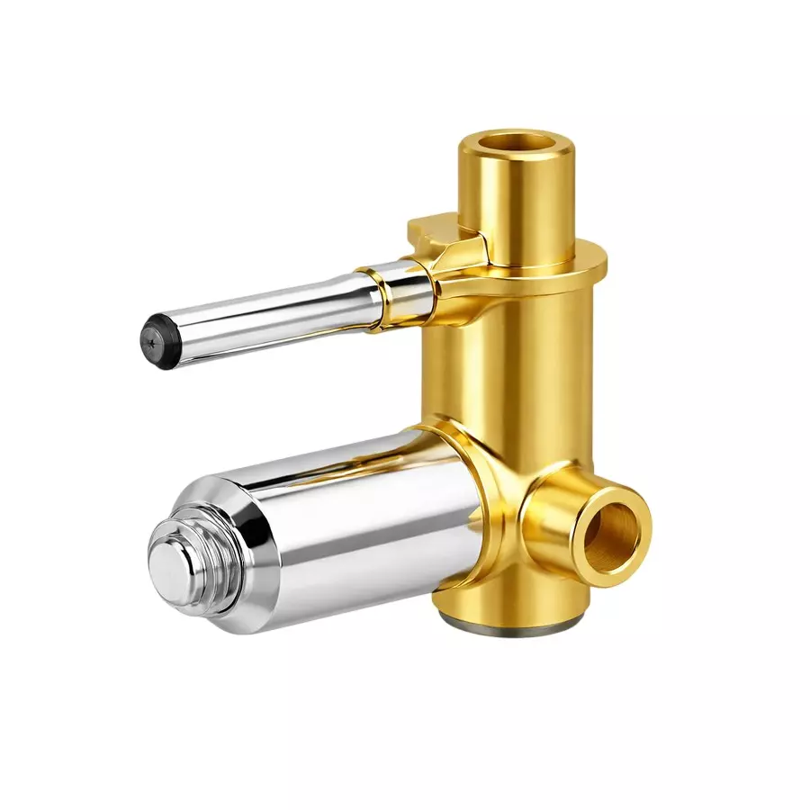 IVAS Elanza Single Lever Concealed Diverter High Flow Wall Mounted Chrome Finish Silver & Golden for Bathroom & Toilets Use, IM12009058