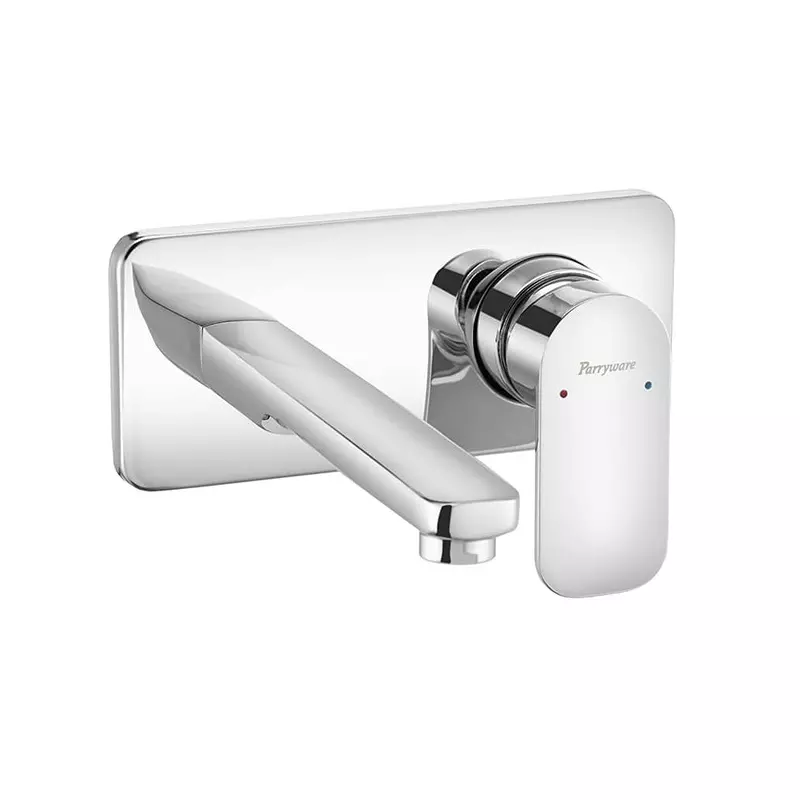 Parryware Cardinal Basin Mixer Upper Trim Stainless Steel Wall Mount, G5476A1