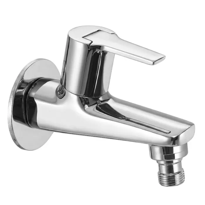 PLUMBER Ecoline Series Evion Range Washing Machine Tap, Chrome Finish and Wall Mounted, EVN-0215