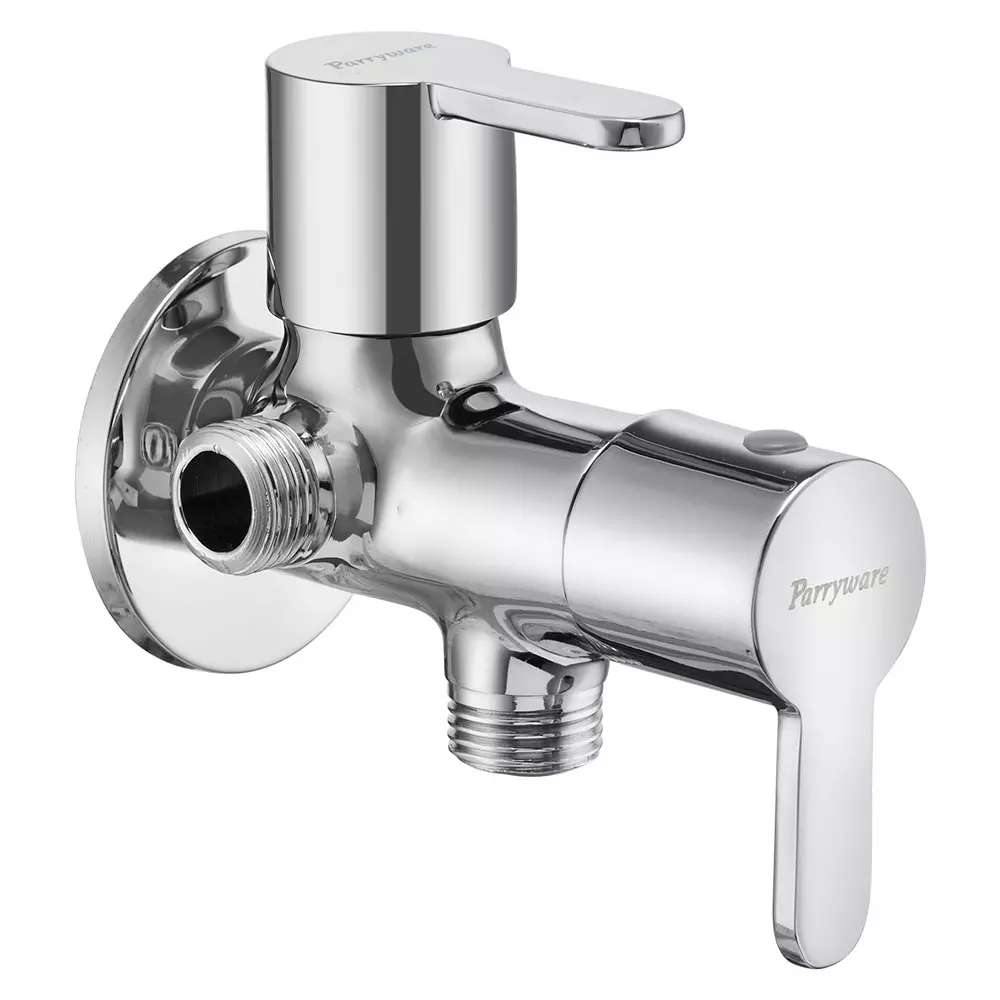 Parryware Claret Series Two-Way Angle Valve Wall Mounting Chrome, T4643A1