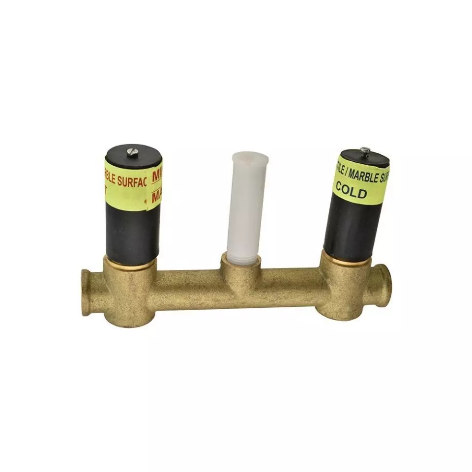 Jaquar Laguna Concealed Body of Two Concealed Stop Tap Golden Brass for Concealed Tap Use, LAG-CHR-91423C
