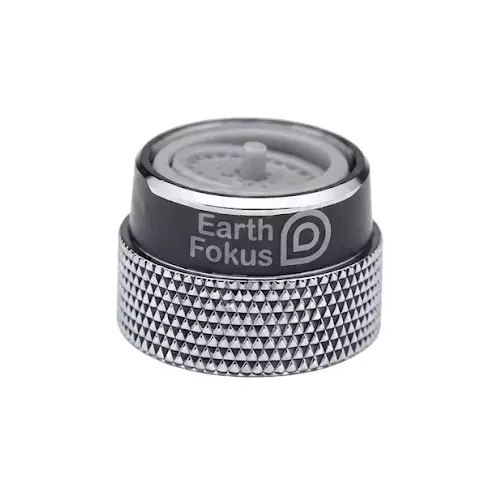 EARTH FOKUS Clear AC Dual-Mode Faucet Aerator Flip Switch Universal Thread Polished 6.8 L/min Flow Rate Food-Grade POM Polymer Use, WF-ED-FF-068-CL-P2 (Pack of 2 Pcs)