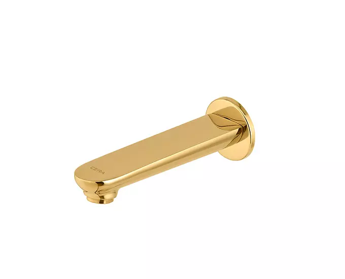 cera-brooklyn-single-lever-wall-mount-bath-tub-spout-with-wall-flange-french-gold-f1018661fg
