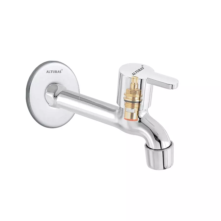 ALTURAS Stainless Steel Flora Long Body Tap for Bathroom and Kitchen (Set of 13 Pcs)